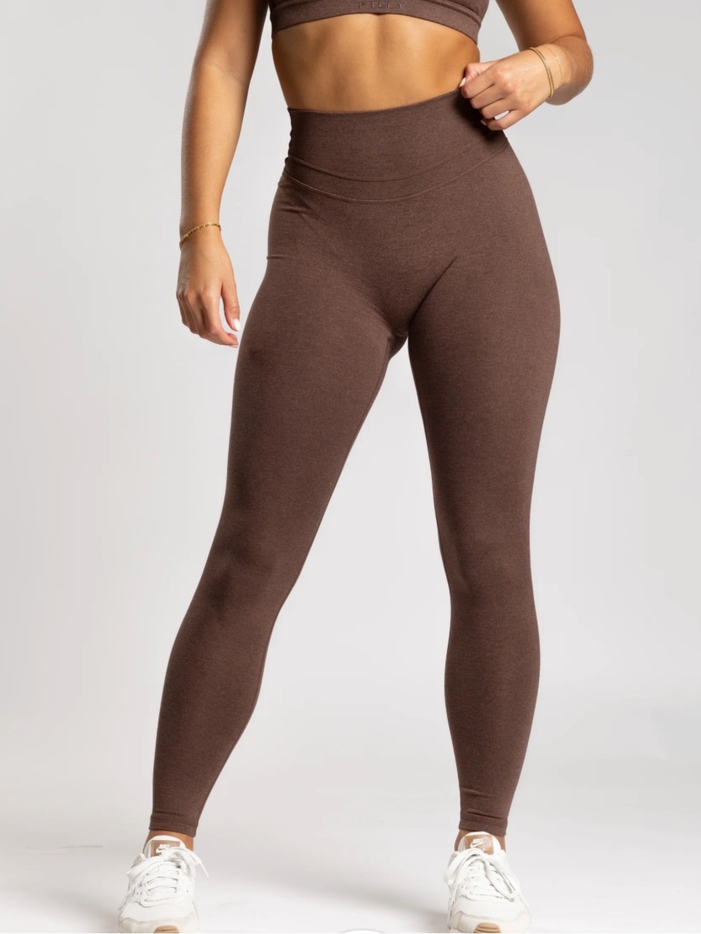 P'tula High-Waist BAREPRO MVP Legging : 26" in Espresso